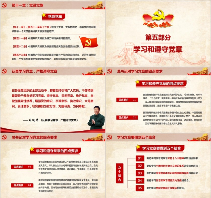 中国共产党章程学习解读PPT第11张