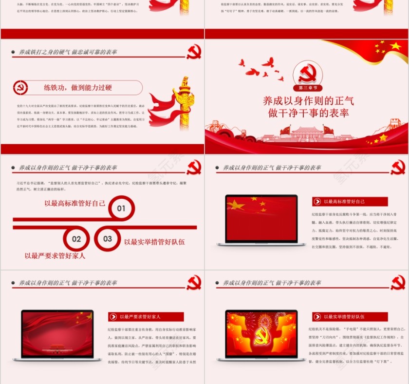 纪检监察干部做新时代忠诚干净担当的表率PPT第3张