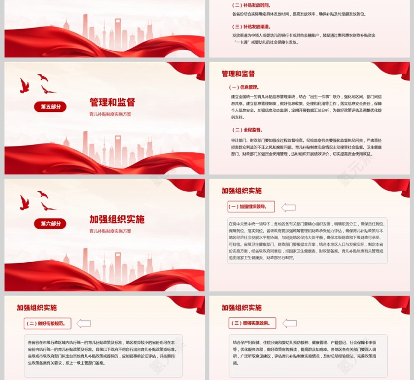 2025育儿补贴制度实施方案ppt第3张