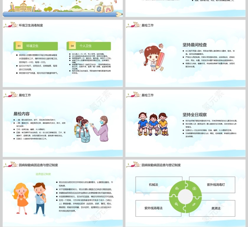 幼儿园卫生保健培训教育PPT课件模版第4张