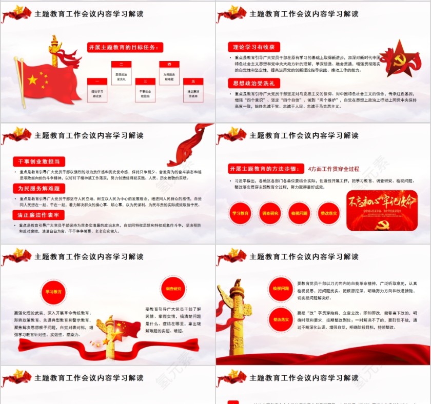 开展第二批“不忘初心·牢记使命”主题教育PPT第4张