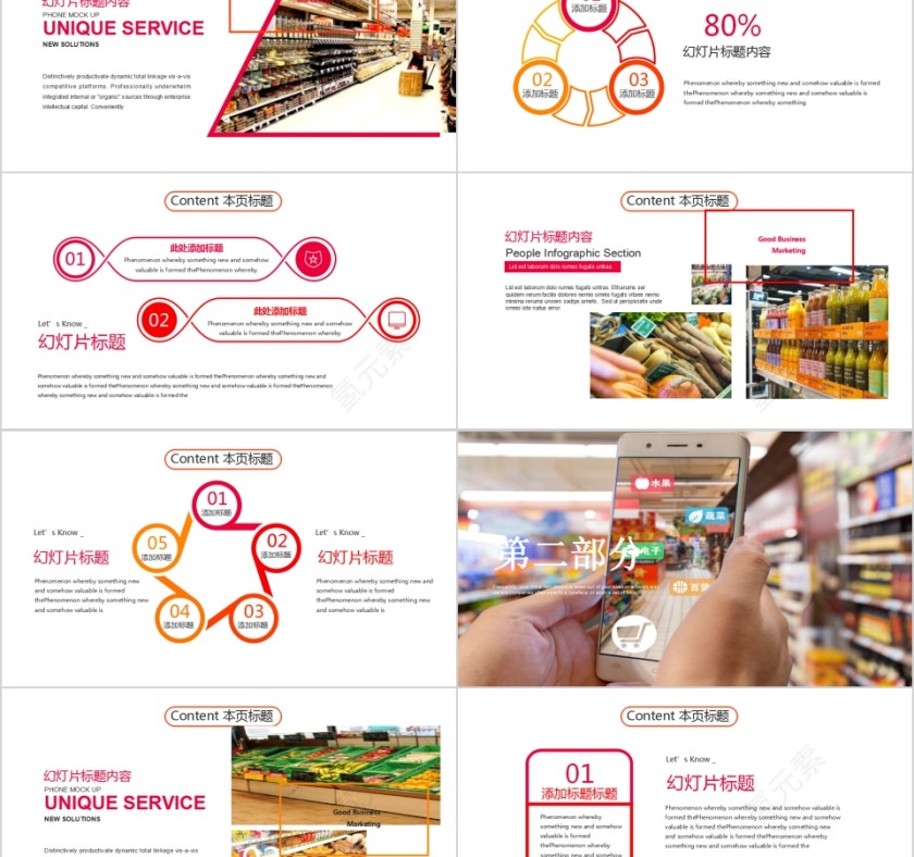 新零售无人超市商业模式宣讲PPT模板第2张