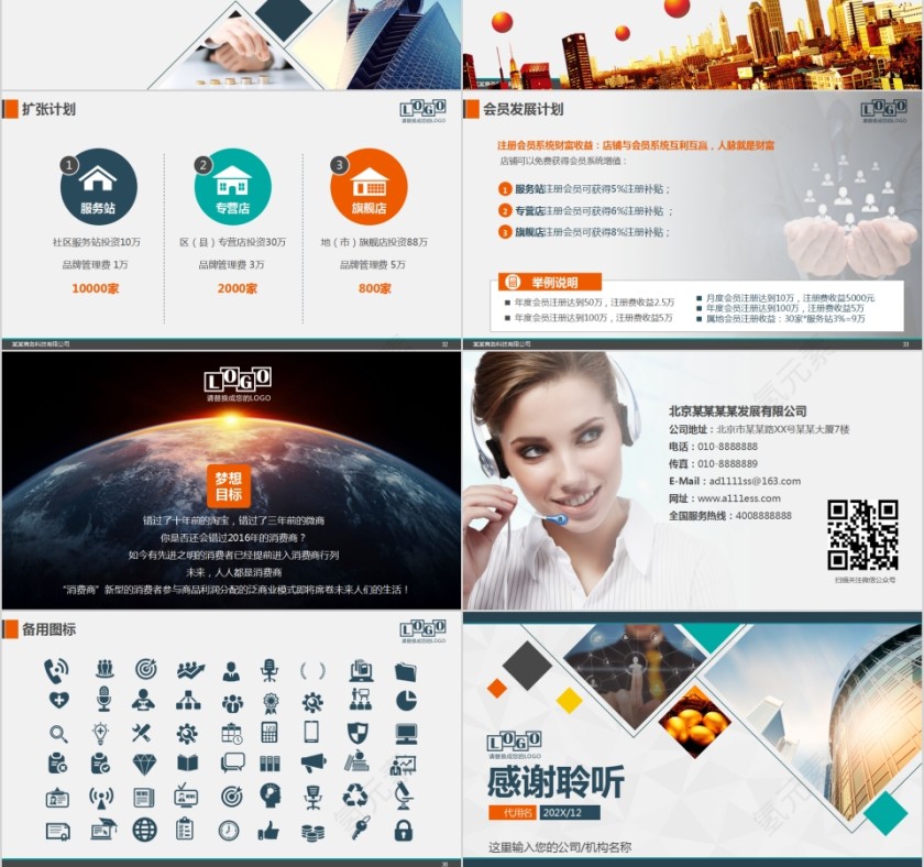 商业模式宣讲招商及公司推介PPT第6张