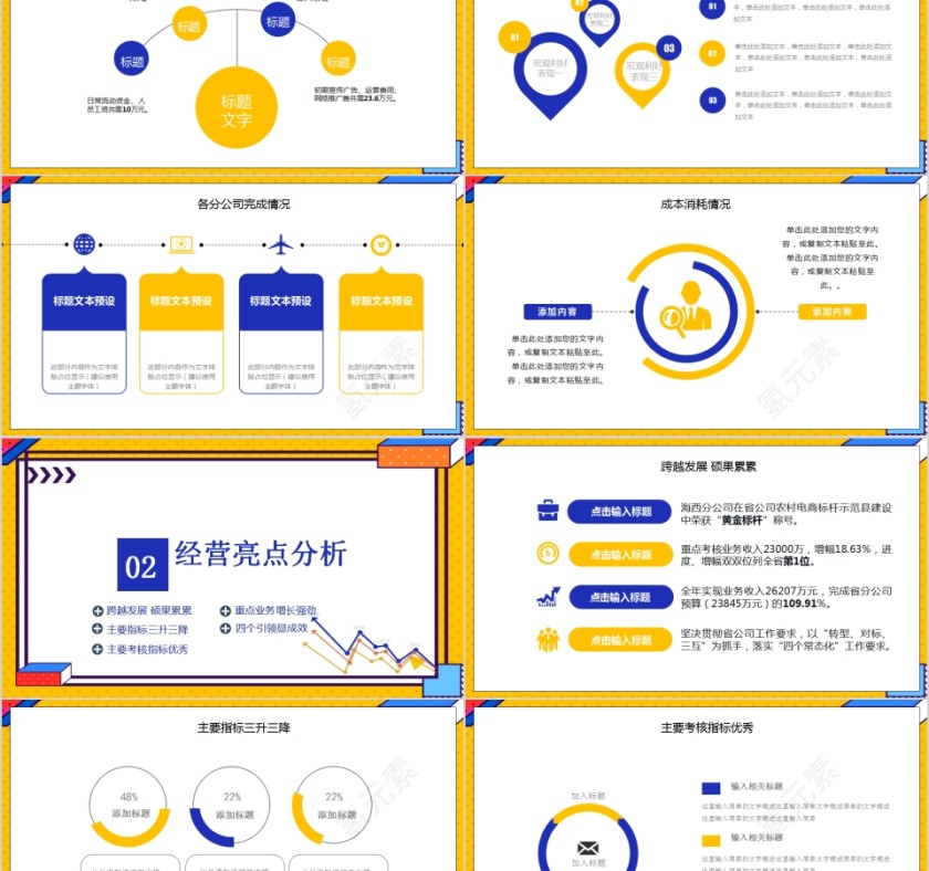 经营分析报告工作思路工作汇报PPT第2张