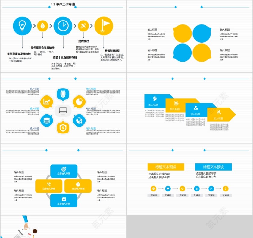 分析报告公司经营分析工作报告PPT模板第4张