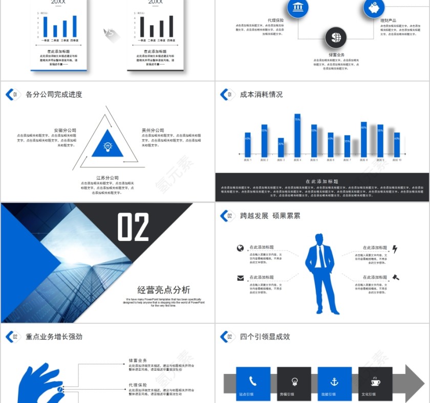 框架完整经营分析工作思路工作汇报PPT第2张