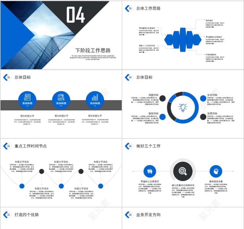 框架完整经营分析工作思路工作汇报PPT第4张