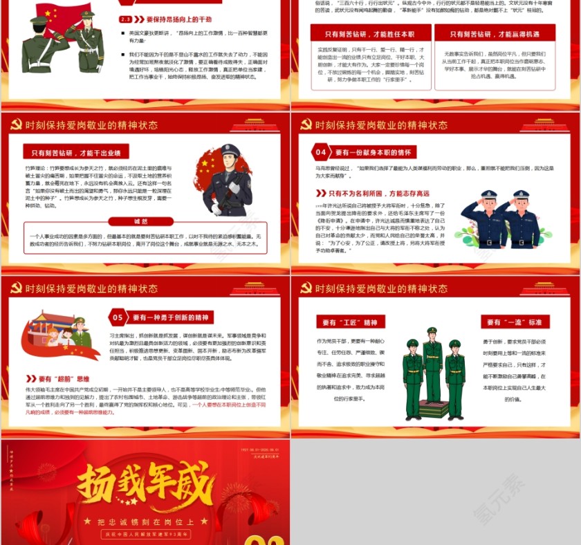 扬我军威把忠诚镌刻在岗位上庆祝中国人民解放军建军93周年第5张