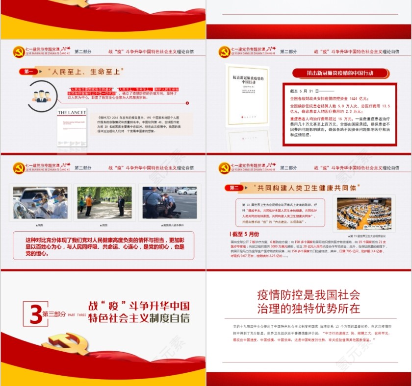 在中外战“疫”对比中升华“四个自信”七一专题党课形势教育使命教育专题辅导第3张