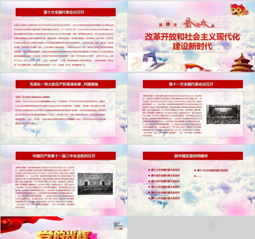 热烈庆祝中国共产党建党九十九周年不忘初心牢记使命专题党课第4张