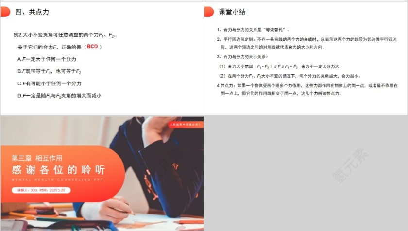 《力的合成》人教版高中物理必修1 PPT课件第4张