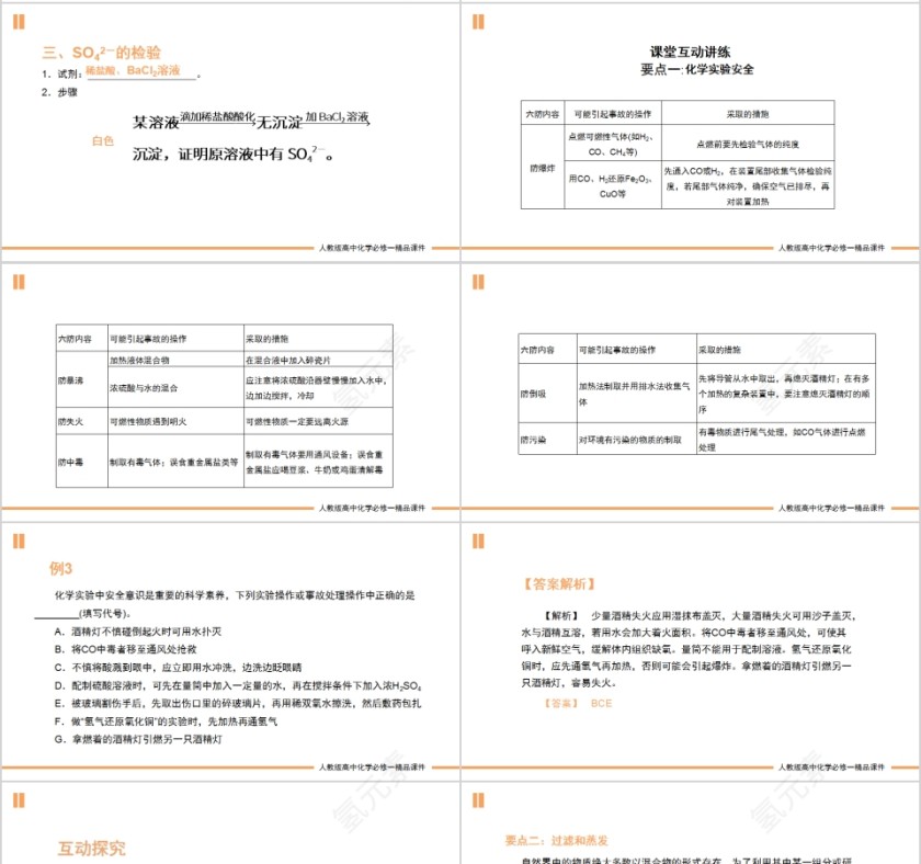 《化学实验基本方法》人教版高一化学PPT课件第4张