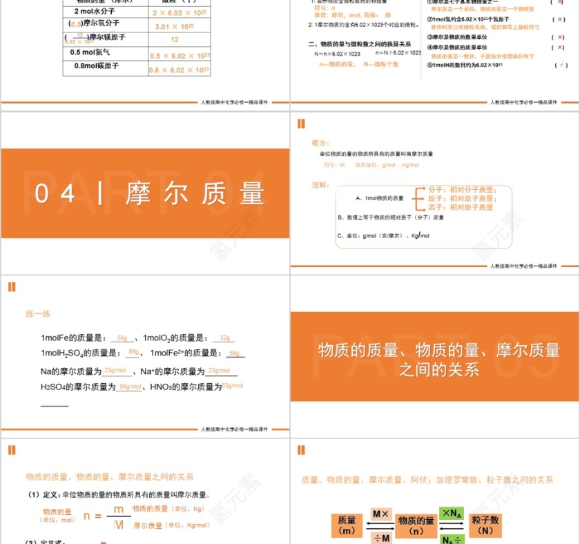 《化学计量在实验中的应用》人教版高一化学PPT课件第5张