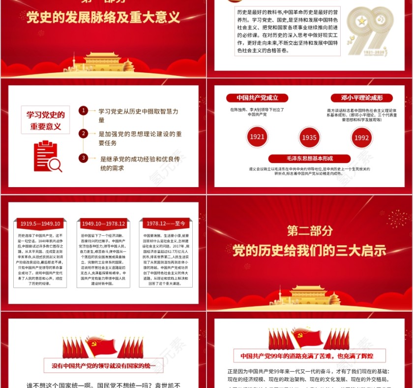 中国共产党建党99周年在疫情中领悟党史牢记初心使命第2张