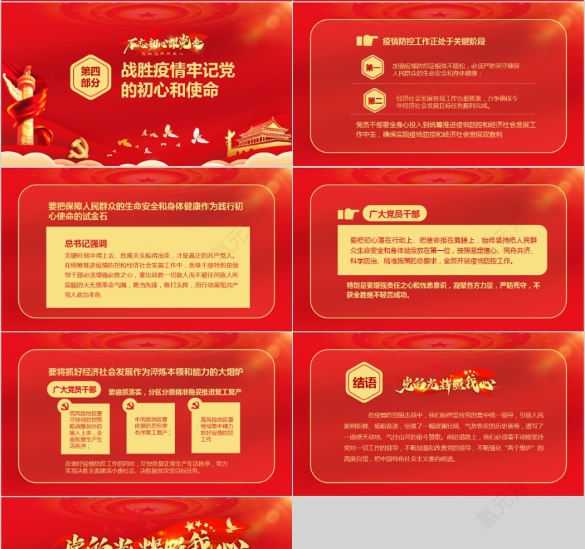 中国共产党建党99周年在疫情中领悟党史牢记初心使命第4张