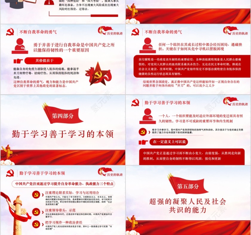 历史的轨迹中国共产党保持恒久韧性的奥秘党史国史专题党课学习第3张