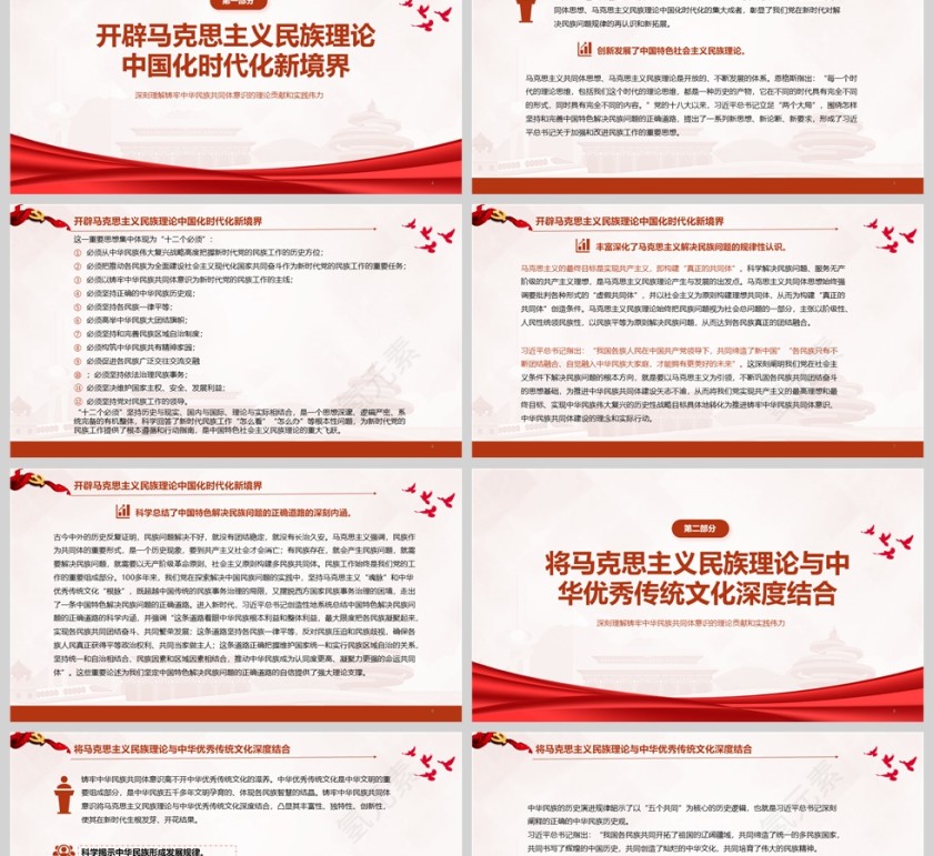 《深刻理解铸牢中华民族共同体意识的理论贡献和实践伟力》党课学习ppt第2张