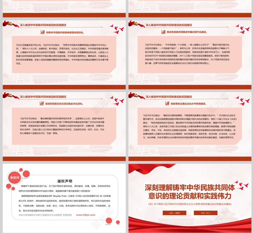 《深刻理解铸牢中华民族共同体意识的理论贡献和实践伟力》党课学习ppt第4张