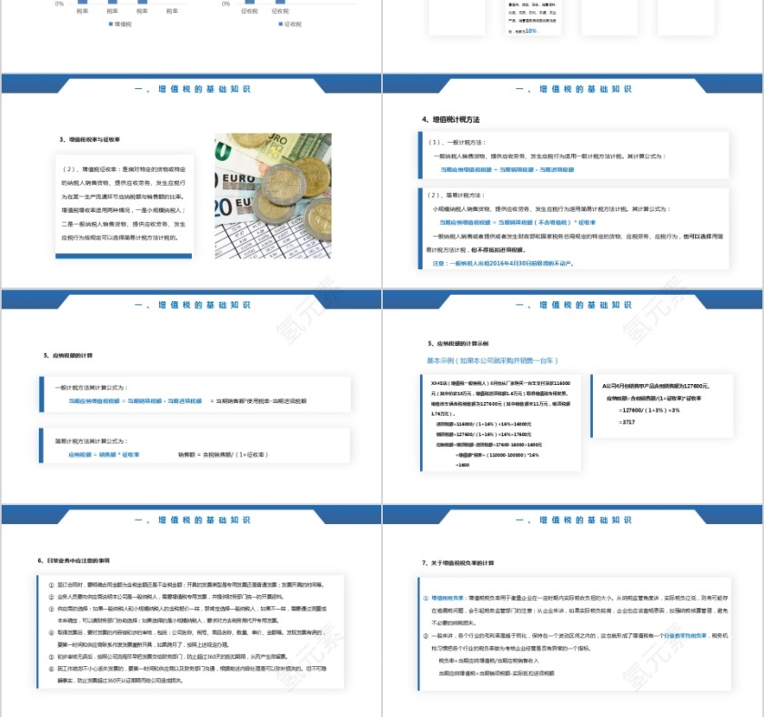 税务基础知识培训PPT模板第3张