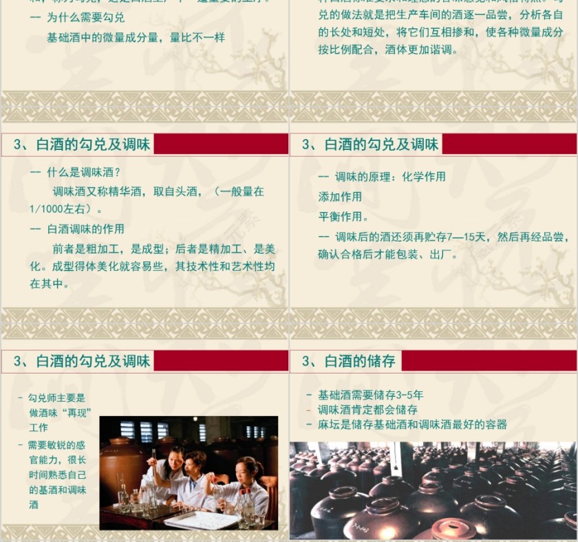 中国白酒知识及斟酒方法中国酒文化PPT模板第6张
