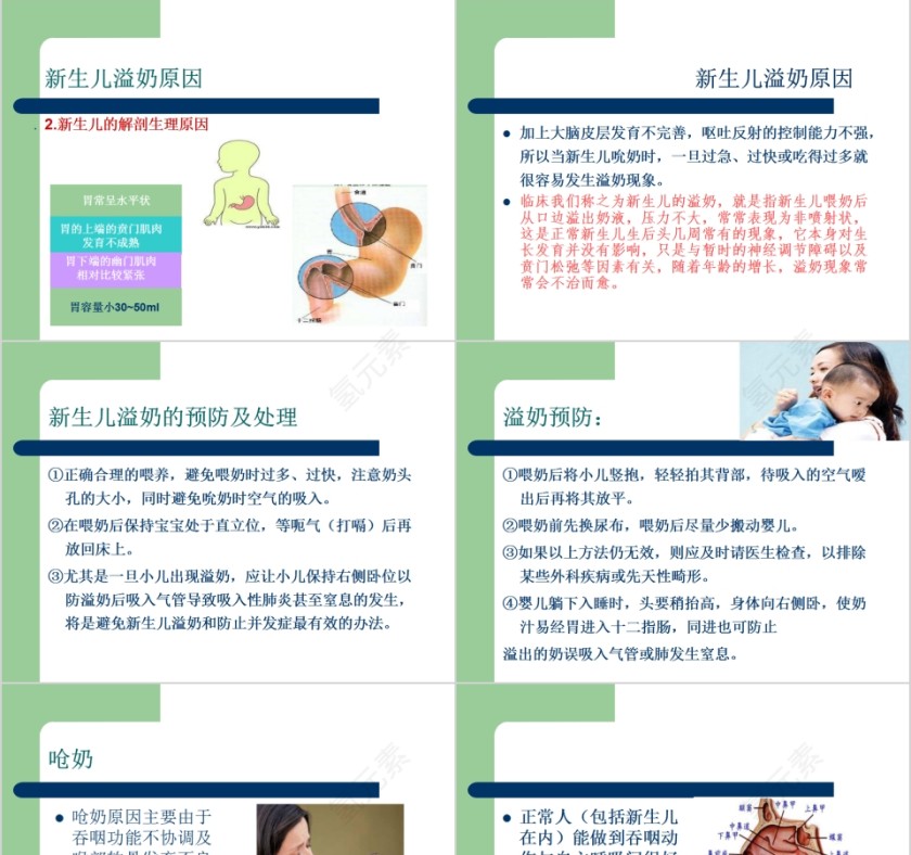 简约新生儿意外伤害的预防和护理PPT模板第3张