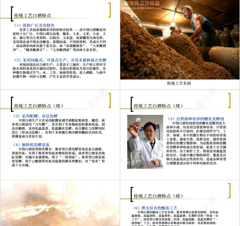 白酒基础知识培训中国酒文化PPT模板第7张