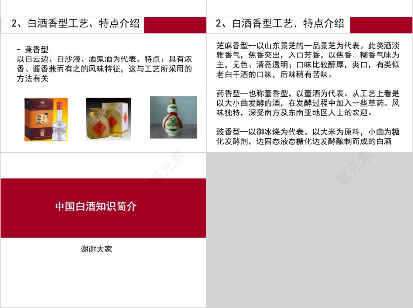 中国白酒知识简介中国酒文化PPT模板第9张