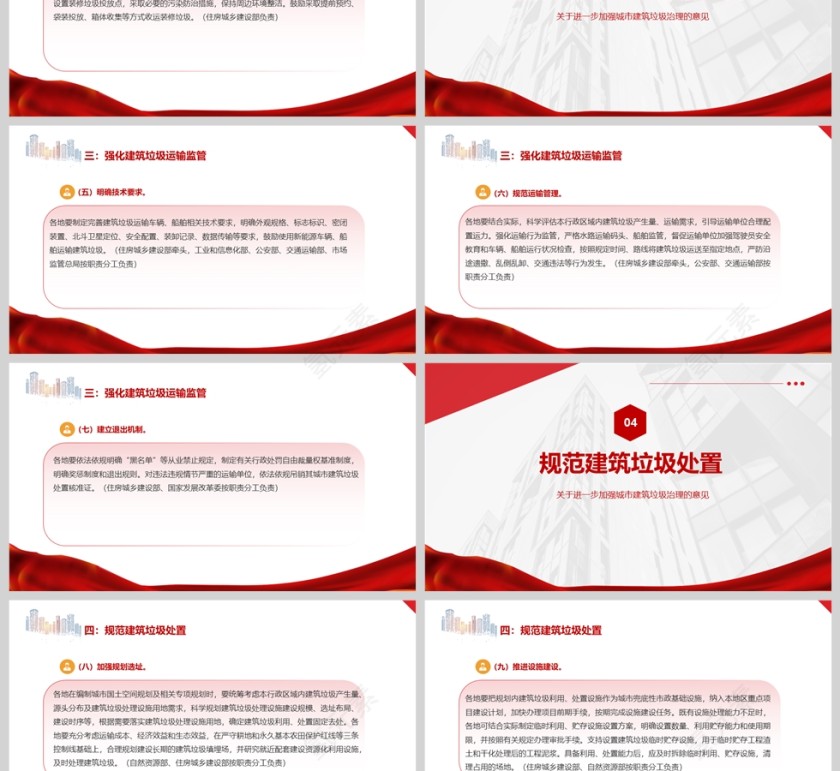 住房城乡建设部  《关于进一步加强城市建筑垃圾治理的意见》的通知ppt第3张