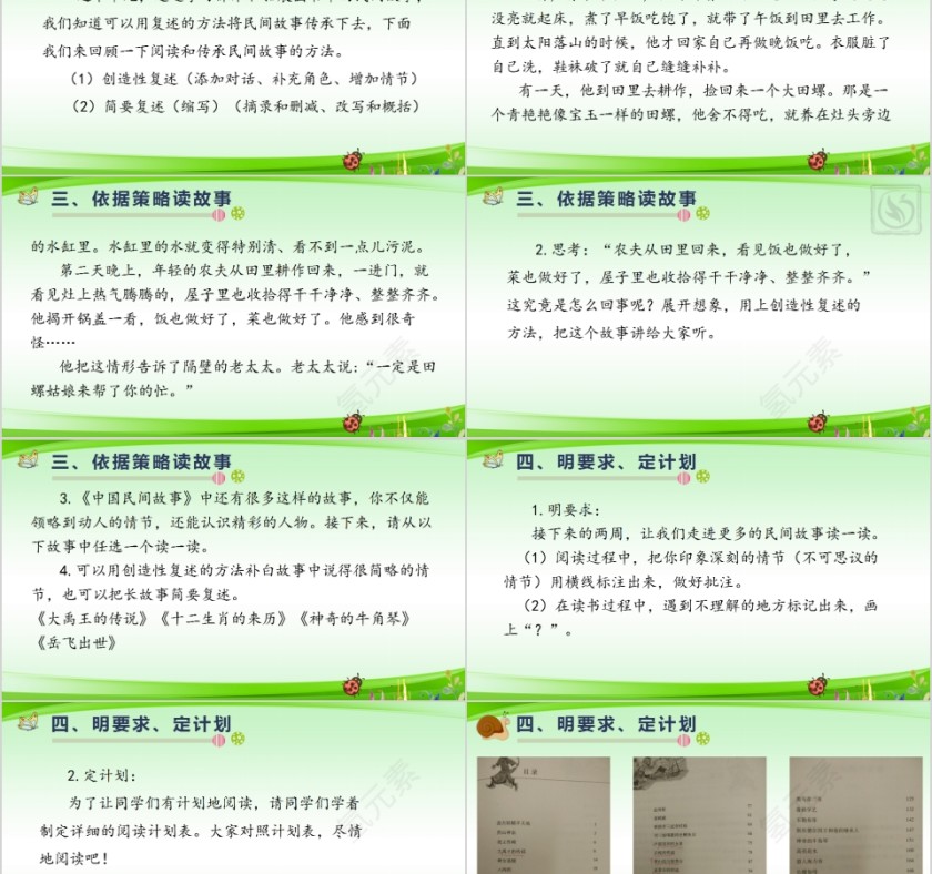 五年级语文中国民间故事教育课件PPT第2张