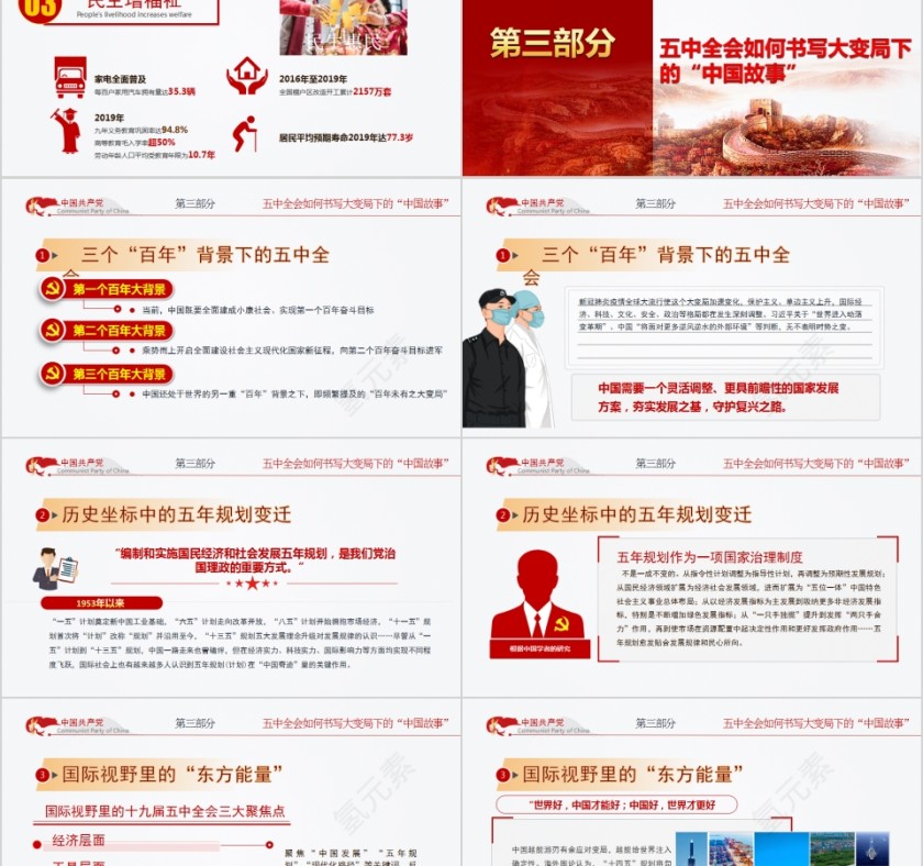 十九届五中全会会议概况解读PPT第5张