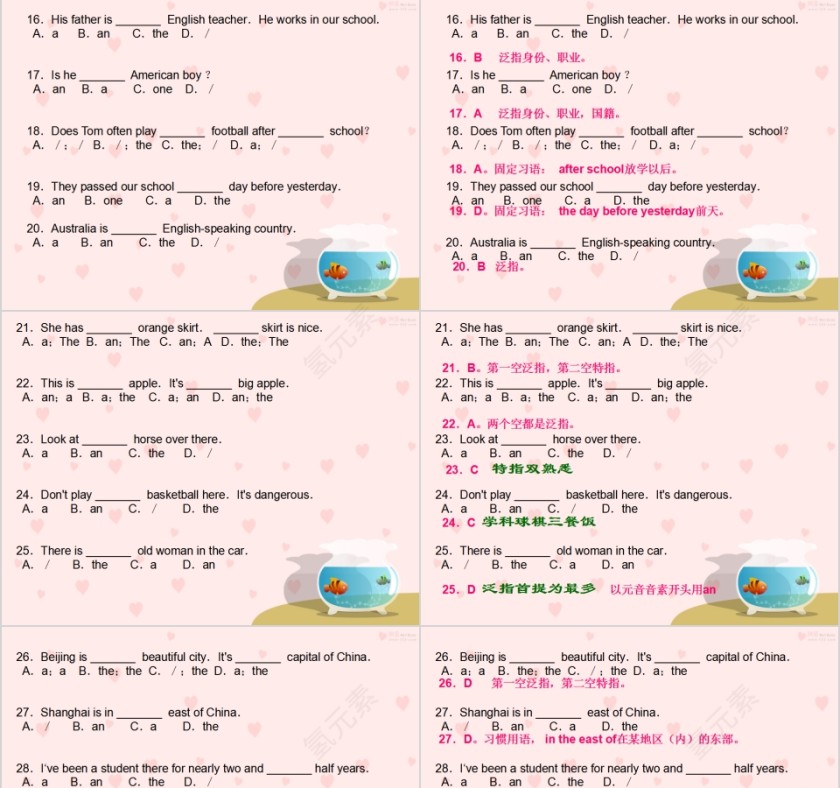 英语中的一些语法概念英语语法学习PPT第9张