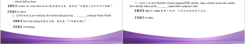 非谓语动词英语语法学习课件PPT第12张