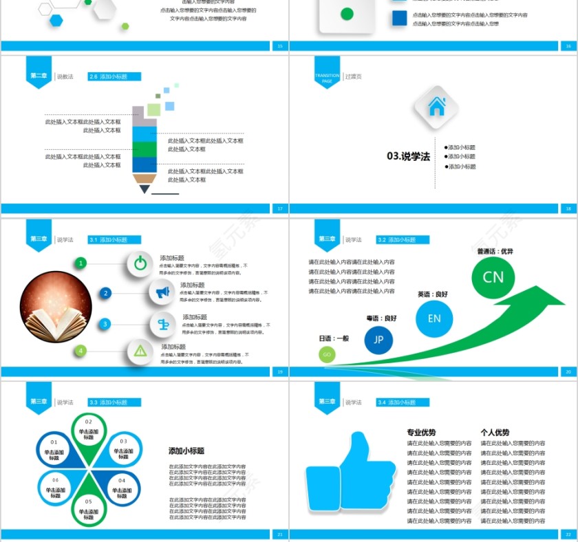 教师竞聘演讲教师说课PPT第3张