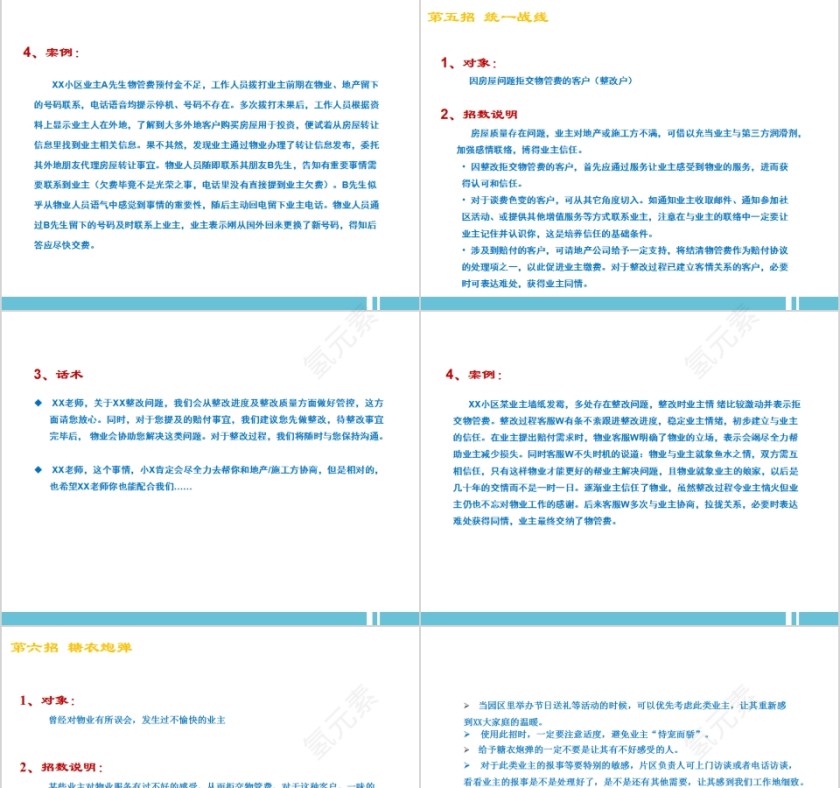 物业客户服务培训物业收费培训PPT第9张