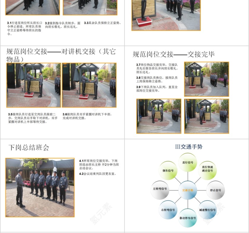 物业保安培训物业管理培训PPT模板第6张