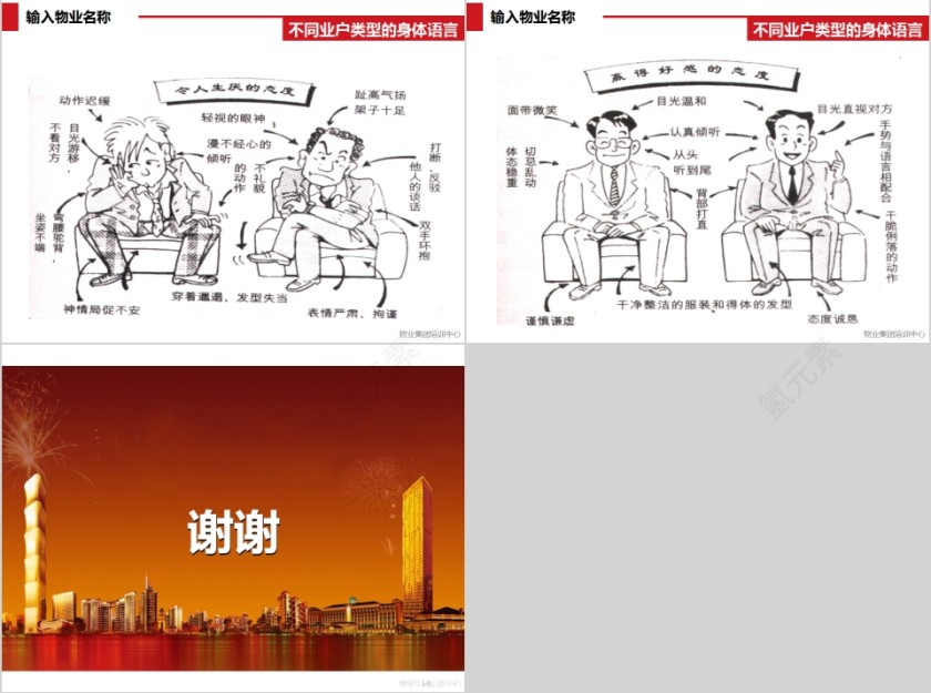 物业服务礼仪与服务意识PPT模板第11张