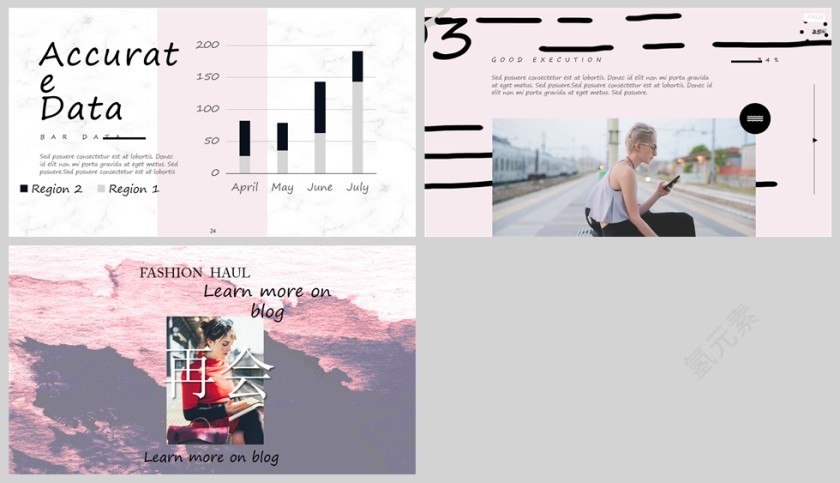 清新色彩少女风化妆品介绍节日假日第5张