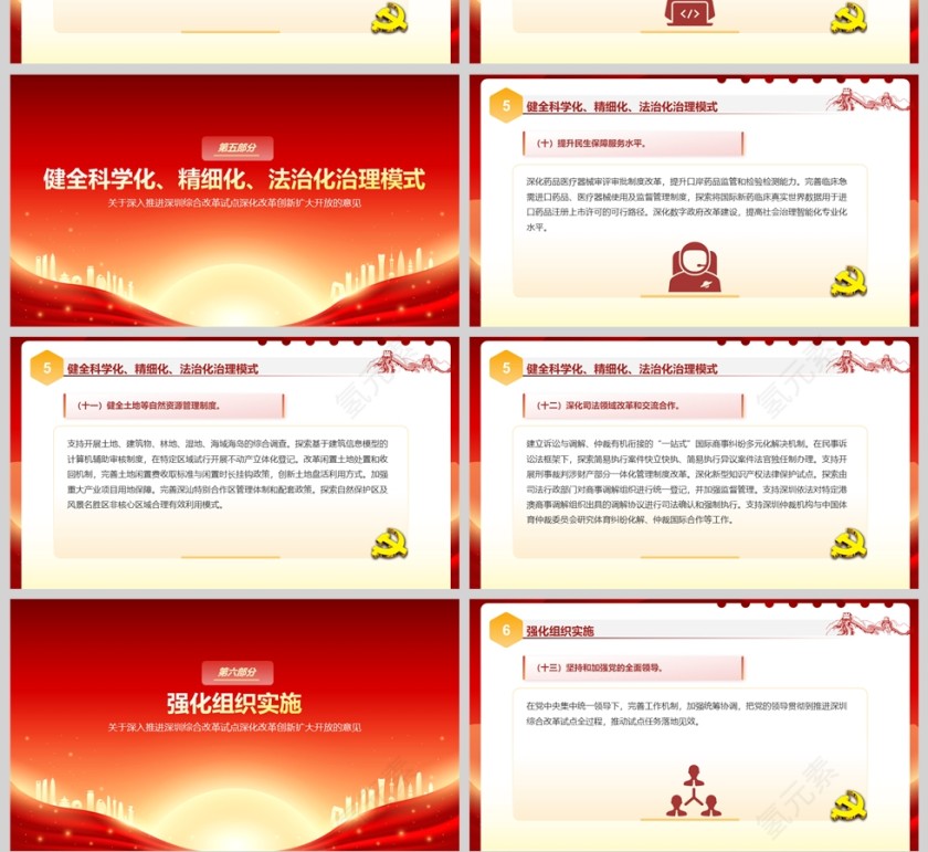 《关于深入推进深圳综合改革试点深化改革创新扩大开放的意见》党课学习ppt第4张