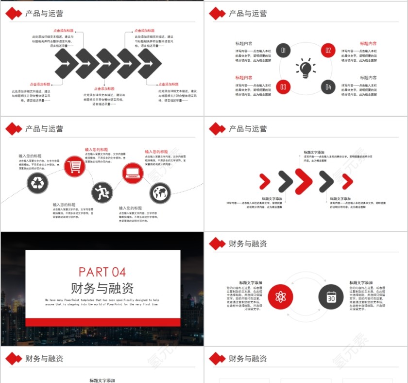 创业融资商业计划书PPT第4张