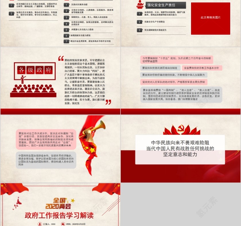 2020全国两会政府工作报告学习解读PPT第11张
