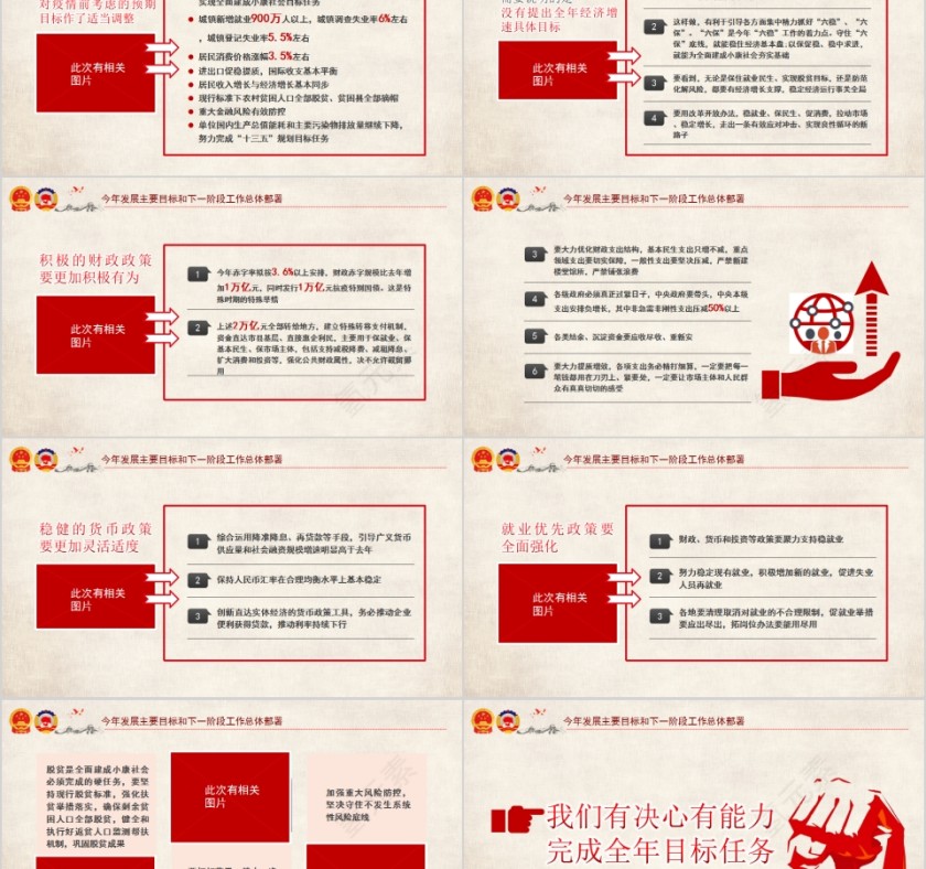 2020全国两会政府工作报告学习解读PPT第5张