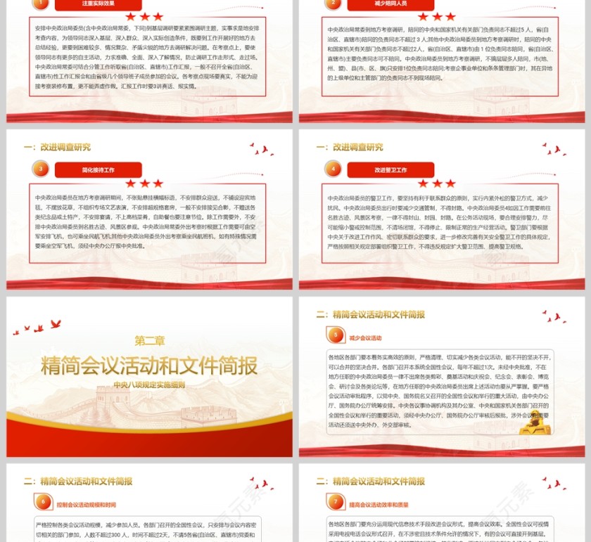 2025深入学习中央八项规定实施细则党课ppt第2张