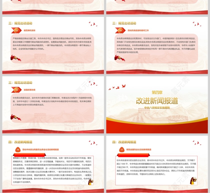 2025深入学习中央八项规定实施细则党课ppt第4张