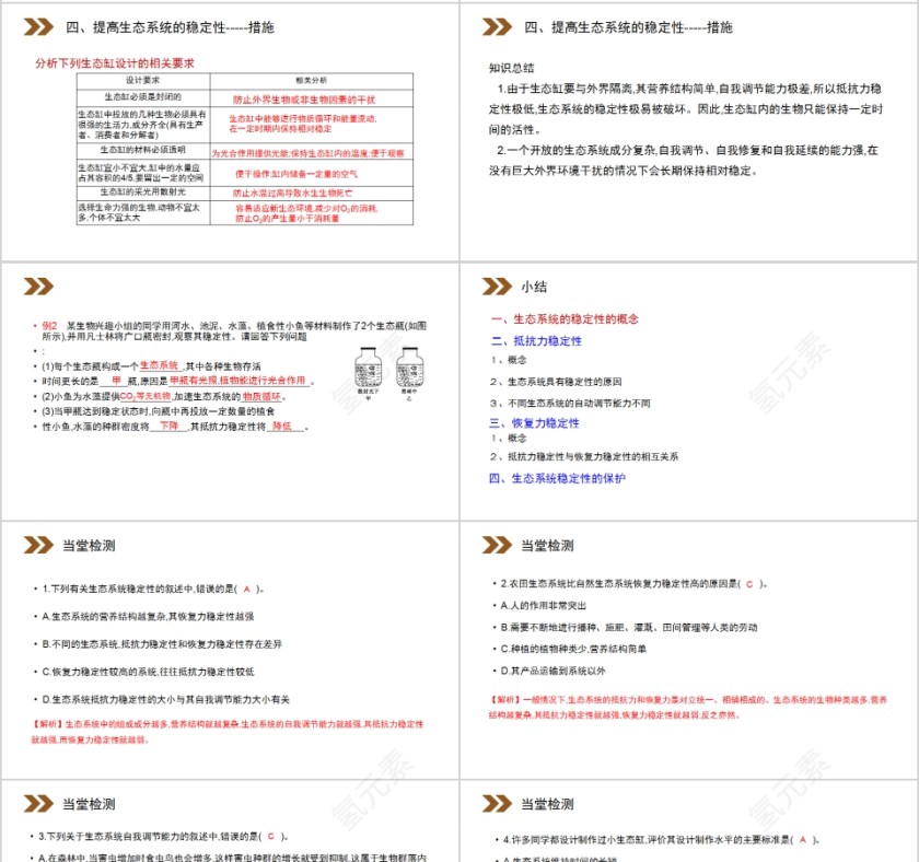 《生态系统的稳定性》人教版高中生物上册PPT课件第4张