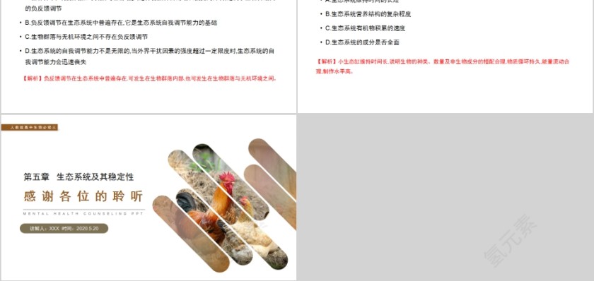 《生态系统的稳定性》人教版高中生物上册PPT课件第5张