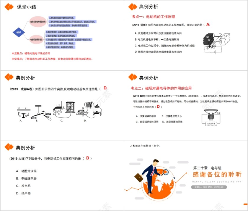 《电动机》人教版九年级物理PPT课件第4张