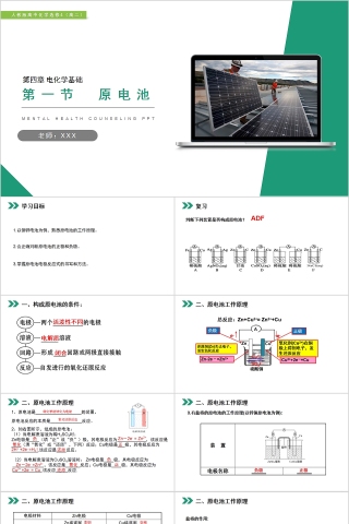 《原电池 》人教版高中化学上册PPT课件