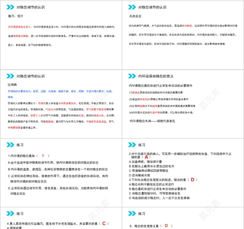 《内环境稳态的重要性》人教版高中生物上册PPT课件第4张