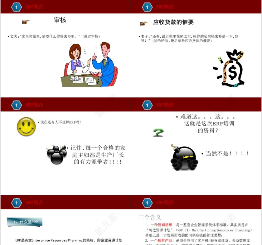 ERP基本知识介绍创造财富的管理体系PPT模板第7张