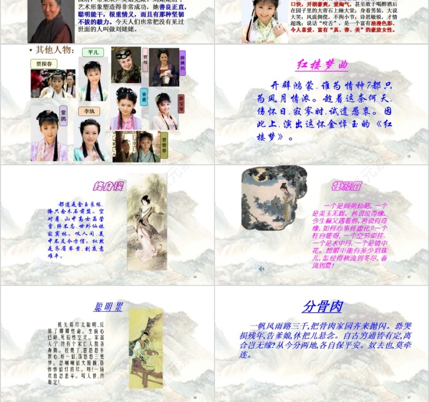 名著导读《红楼梦》古典小说PPT第9张